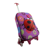 Kids' school bag with trolley cute cartoon characters